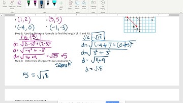 Unit 1 Lesson 1: Distance Formula, Midpoint Formula, Pythagorean Theorem