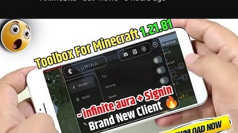 MCPE Toolbox 1.21.81 | New UPDATE 32-Bit HACK - (New FEATURES UNLOCKED!