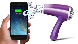 Saç Kurutma Makinesi Ile Telefon Şarj Etmek Mümkün Mü?