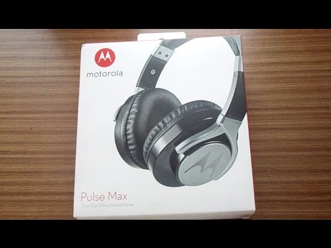 Motorola Pulse Max Headset - Unboxing and Review