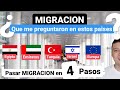 ¿Como Pasar MIGRACIÓN de cualquier pais en 4 PASOS? ✈ Mis experiencias PASANDO MIGRACION🇪🇺🇮🇱🇹🇷🇪🇬🇦🇪🌍