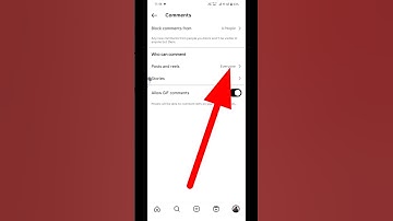 How to off comment in instagram | Instagram par comment kaise band kare #viral​ #shorts