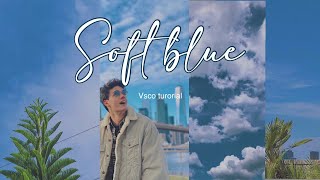 Tutorial vsco | Soft Blue | Aesthetic tutorial | Easy tone screenshot 1