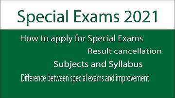 special exam 2021|how to apply|result cancellation, promotion policy|all questions answered