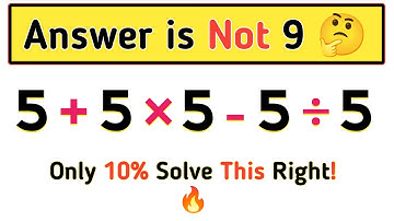 Only 1 in 10 Can Solve This! Hint: It’s Not 9 😏 | Tricky Math Puzzle