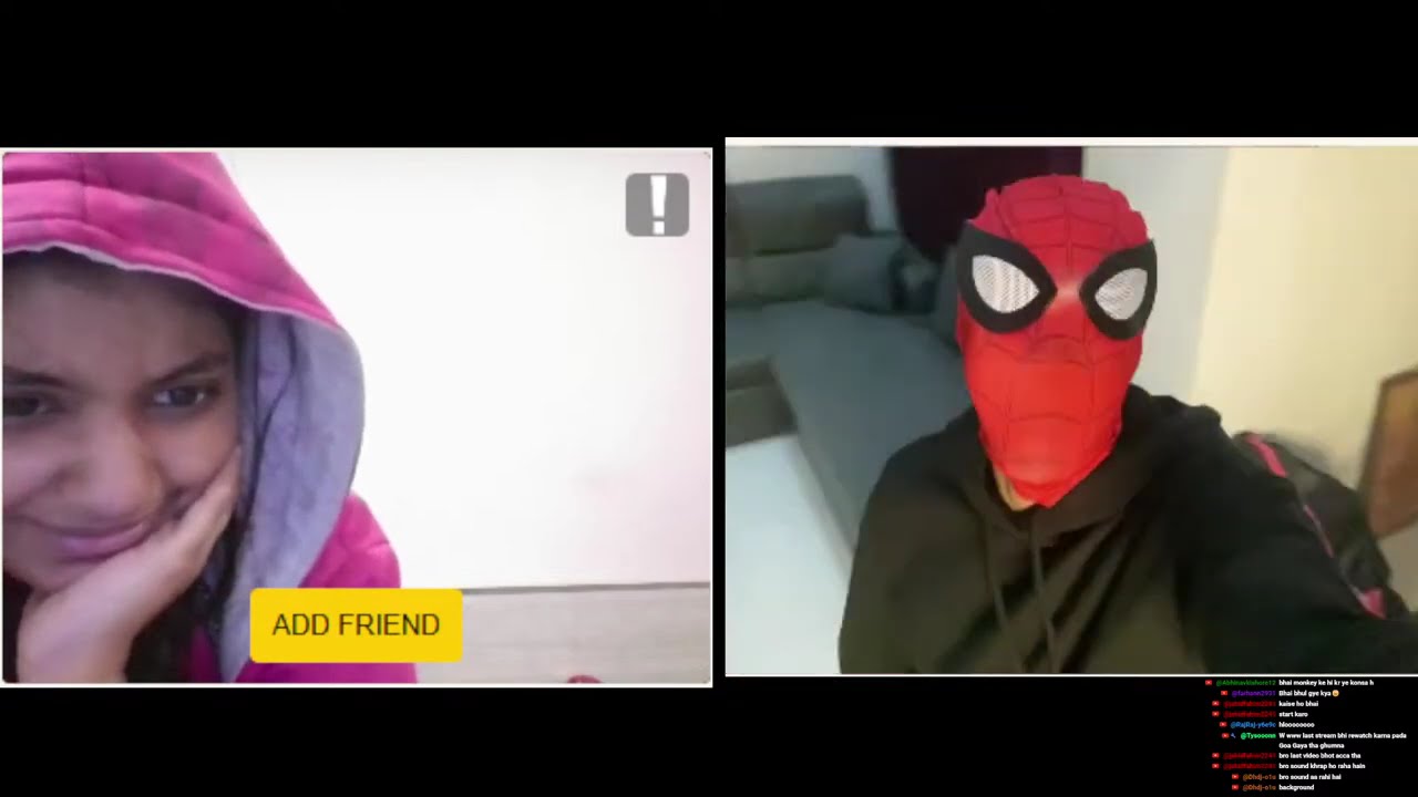 do what my chat says and rizzing up international baddies on omegele 
