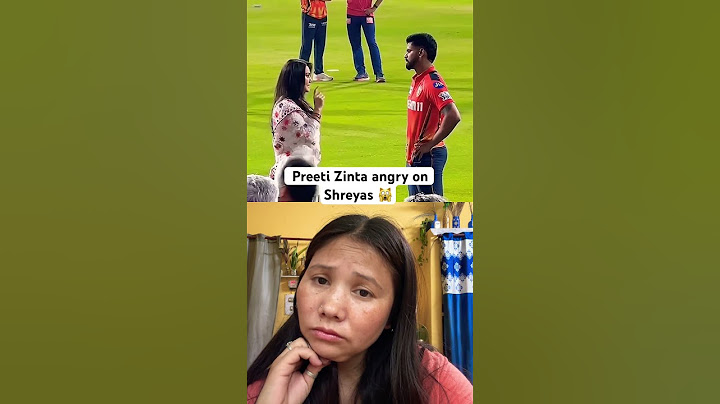 OMG PREITY ZINTA GOT ANGRY ON SHREYAS IYER AFTER LOSS🙀 #preityzinta
