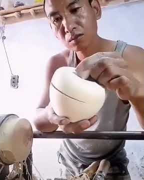 Constructing a wooden dish