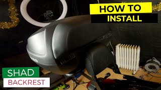 How to fit a Shad Backrest to a Shad SH39 Top Box