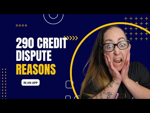 290 TESTED Credit Sweep Dispute Reasons to Remove Negative Accounts Faster!
