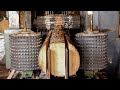 Amazing modern wood sawmill processing technology dangerous big wood multisaw sawmill machines