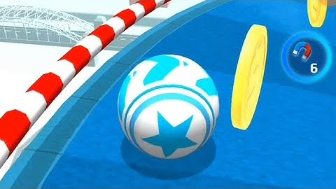 Sky Rolling Ball 3D / GOING BALLS  SpeedRun Gameplay Levels 196 - 200