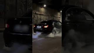 Bmw Diş Araba Snap Egzoz Lasti̇k Yakma