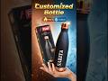 Customized Name Bottle 😍 | Hot & Cold 24 Hours Flask Review 🔥❄️ Flair Spark 500