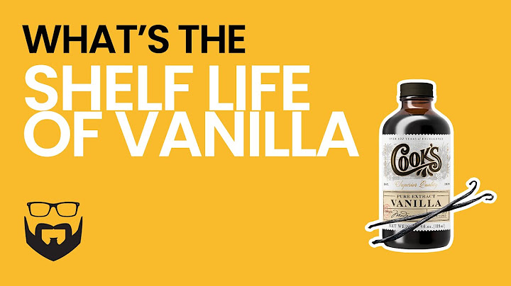 Why is vanilla extract so dark?
