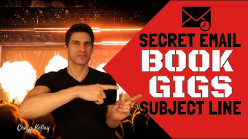 Simple Email Subject Line For Booking Gigs