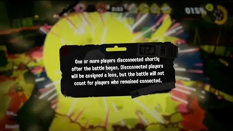 When the disconnect saves you | Splatoon 3 Clip