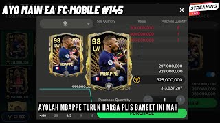 [LIVE] Ayo Main EA FC MOBILE 2024 #146 | MBAPPE TURUN DONG HARGAMU