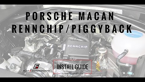 Porsche Macan Rennchip (Piggyback) Install Guide