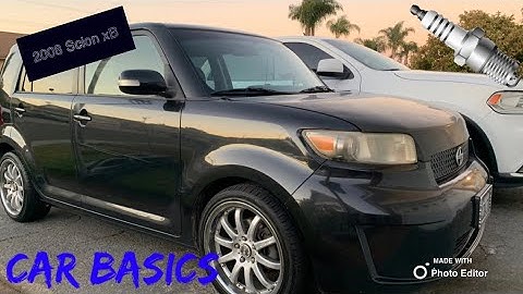 2008 Scion xB Spark Plug Change + Mini Tutorial