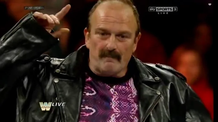 Jake 'The Snake' Roberts Returns to  Raw