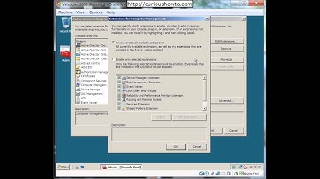 Manage the Snap-in of an MMC - Windows Server 2008