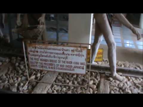 Death Railway, Kanchanaburi, Thailand - YouTube