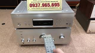 Bộ Combo Denon tuyệt đẹp, Hàng tuyển chọn, Cấu hình sang trọng, Amply Denon 2000se- Cd denon 1650Se