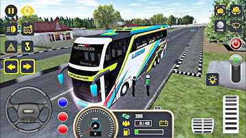 Mobile Bus Simulator New Bus #6 JAKARTA New Update Game - Android Gameplay