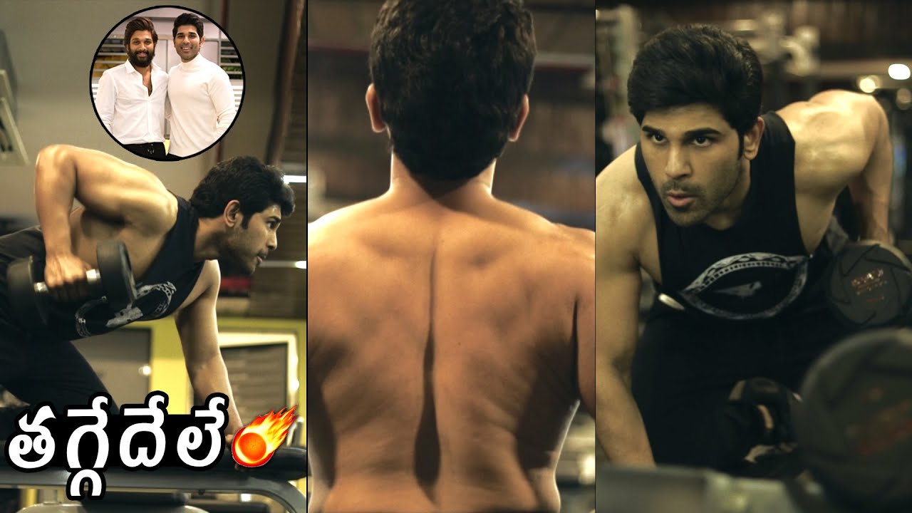 Allu Sirish Latest Gym Workout Video | Allu Sirish MIND BLOWING Workout | Allu Arjun | Filmylooks