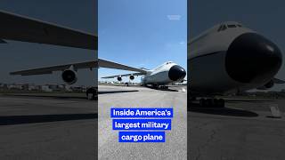 Heres a look inside the only #C5Galaxy #plane on public display in the world. #militaryaircraft