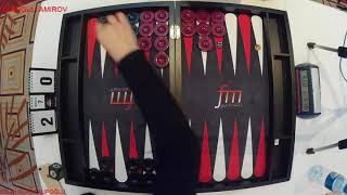 SOINGULI AMIROV & SELIN KURT TALIPOGLU /TAVLA / BACKGAMMON screenshot 4