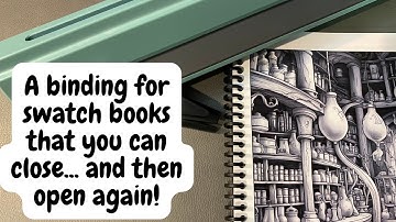 A binding method that lets you close AND open your books as many times as you like | Adult Colouring