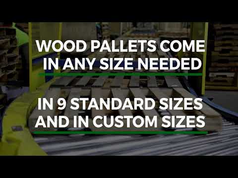 Video: Hvad er størrelserne på paller. Dimensioner på standard- og europaller (paller)