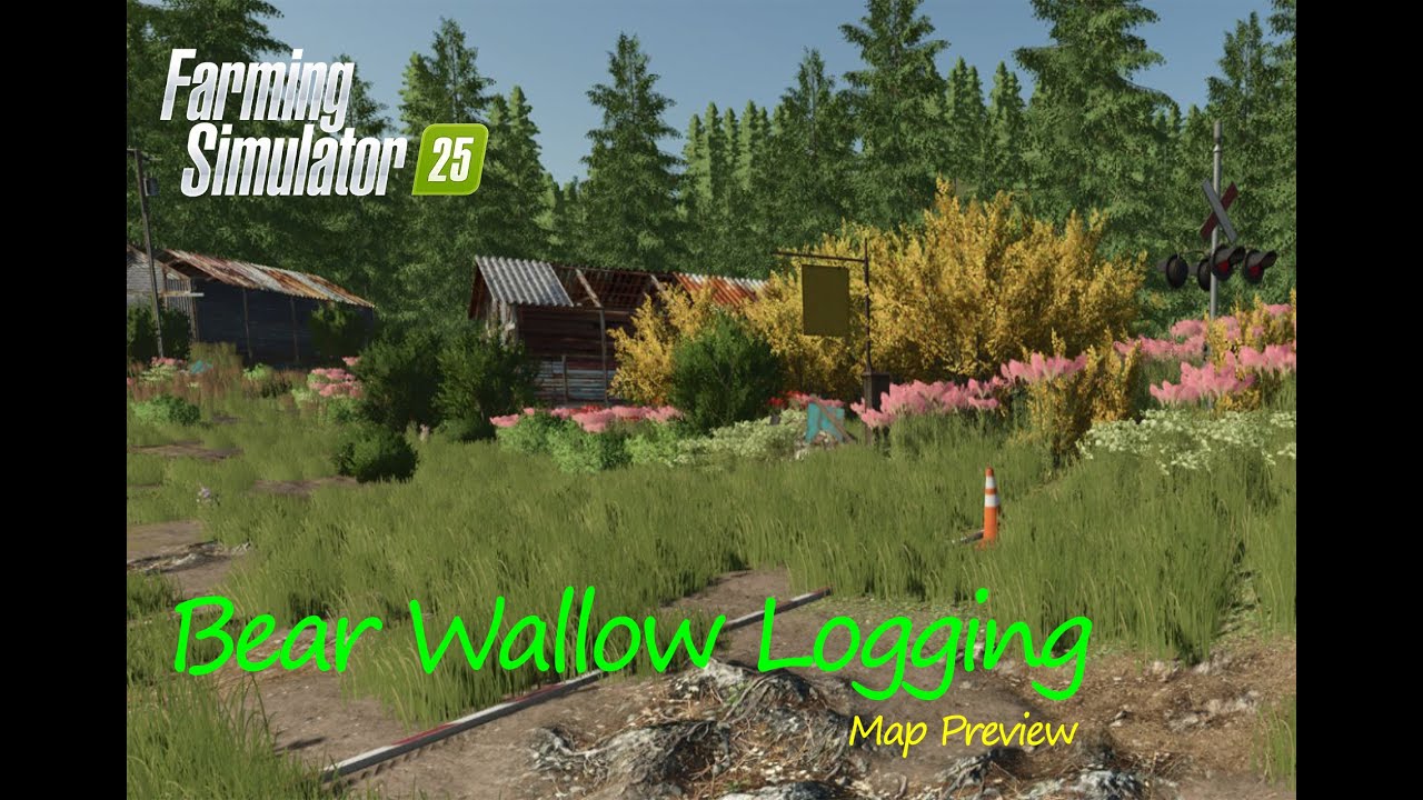 Bear Wallow Logging  Preview : A Challenging Paradise for Forestry Lovers   for Farming Simulator 25