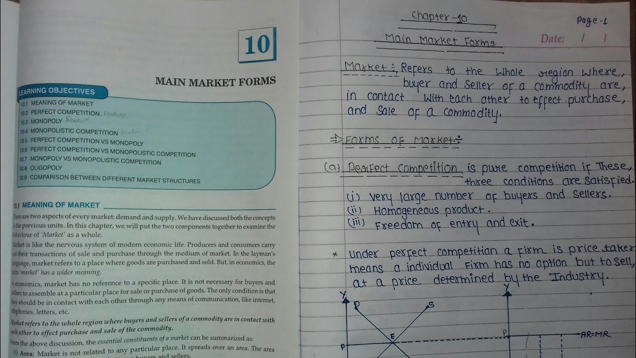 CBSE Class 11 Microeconomics Notes - GeeksforGeeks