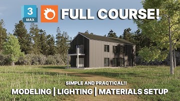 Exterior Modeling and Corona Rendering for Beginners in 3dsmax