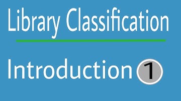 Classification Theory (Introduction)