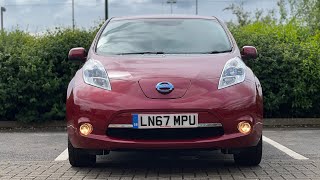 Nissan Leaf 24kWh Tekna Auto 5dr, low mileage, LongBatteryLife, 360 Camera