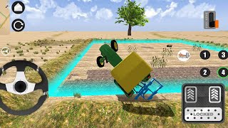 Tractor Framing Driver: Village Simulator 2023 - Forage plow Farm Harvester - android gameplay screenshot 5