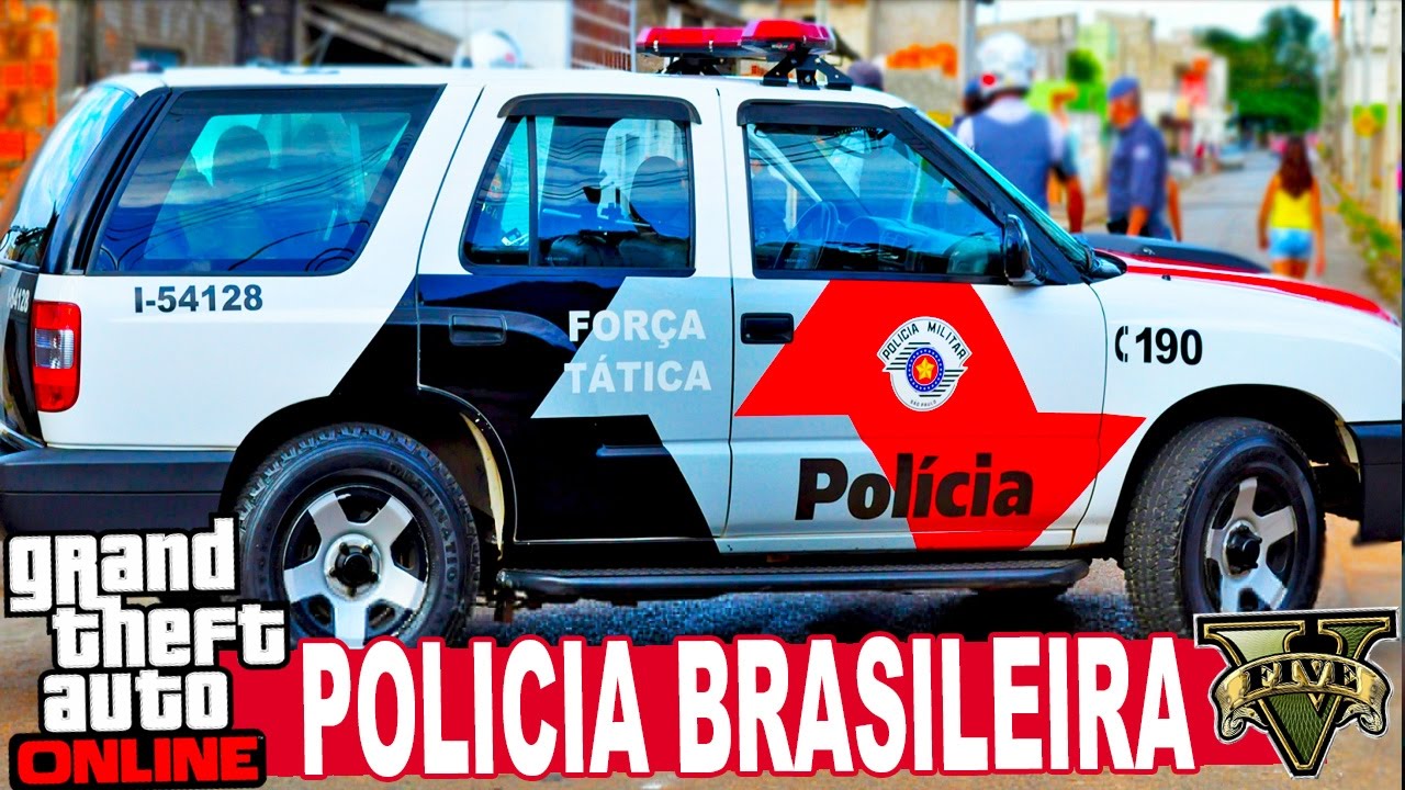 GTA V Carro de Policia Brasileiro 