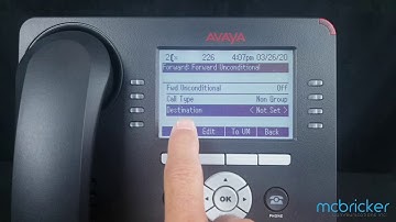9508 9608 Call Forward External Avaya IPOffice McBricker