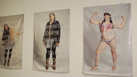 Indigenous artist Ursula Johnson challenges stereotypes in her 