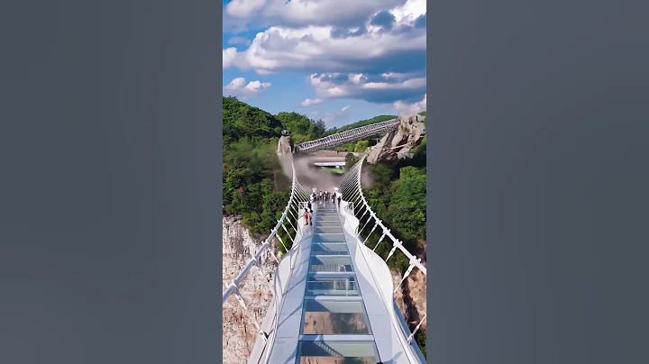 Cliff Bridge Just COLLAPSED 😮😮😧#shorts