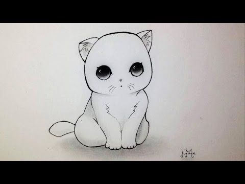 Comment Dessiner Un Chaton Kawaii Tutoriel