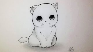 Comment dessiner un Chaton Kawaii [Tutoriel]