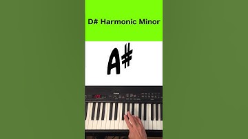 D# Harmonic Minor Scale On Piano: Easy Tutorial For Beginners | Music Simply Understood