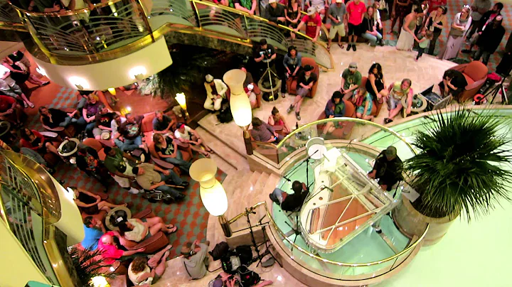 Ivan Neville 'Say What You Want' and 'Its a Family Affair' Jamcruise 11 Piano in the Atrium, 1/11/13