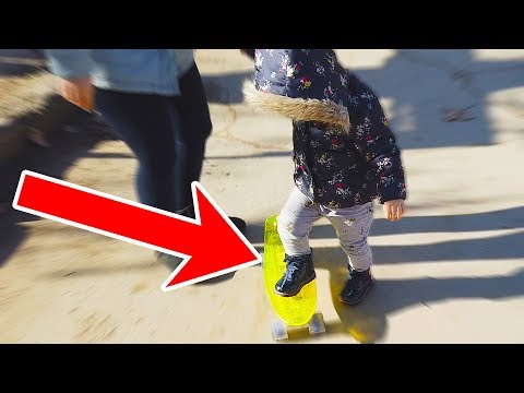 Ariana Prima Data pe Penny board! Vlog in Park + DRONA | Cum a Reactionat?