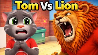 Talking Tom Cat Vs Lion Part - 1 screenshot 3